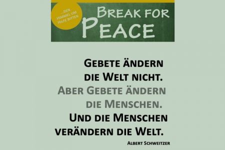 "Break for Peace"